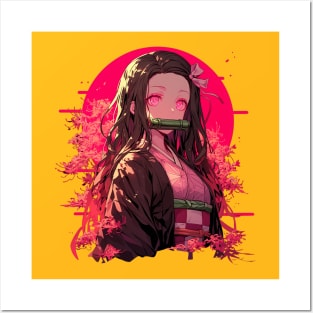 nezuko Posters and Art